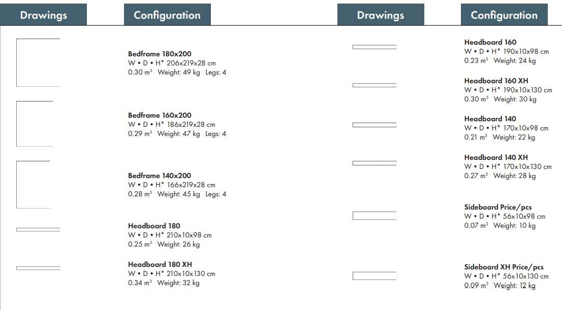 Blanc Bed by Furninova - Image 4