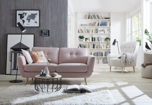 Smile Button sofa by Furninova