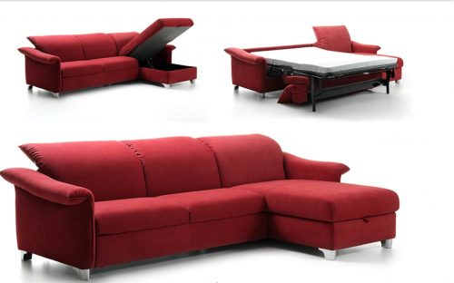 Sofa bed Galaxio chaise lounge by Sesido
