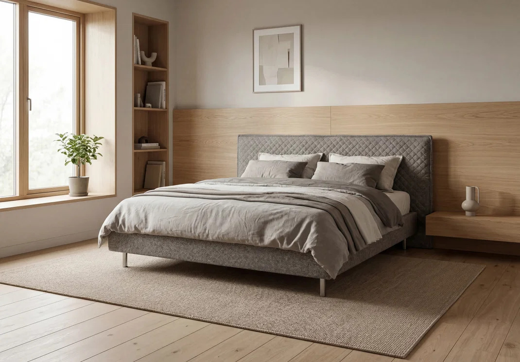 Norfolk Quilted Bed by Furninova