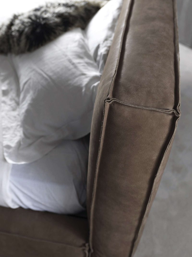 Cubic bed with fabric or leather - Image 3