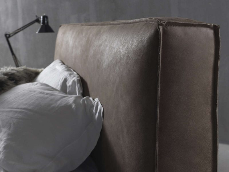 Cubic bed with fabric or leather - Image 2