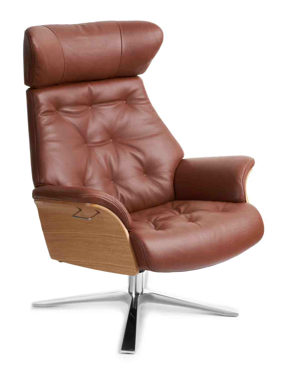 Air button stiched recliner armchair by Conform