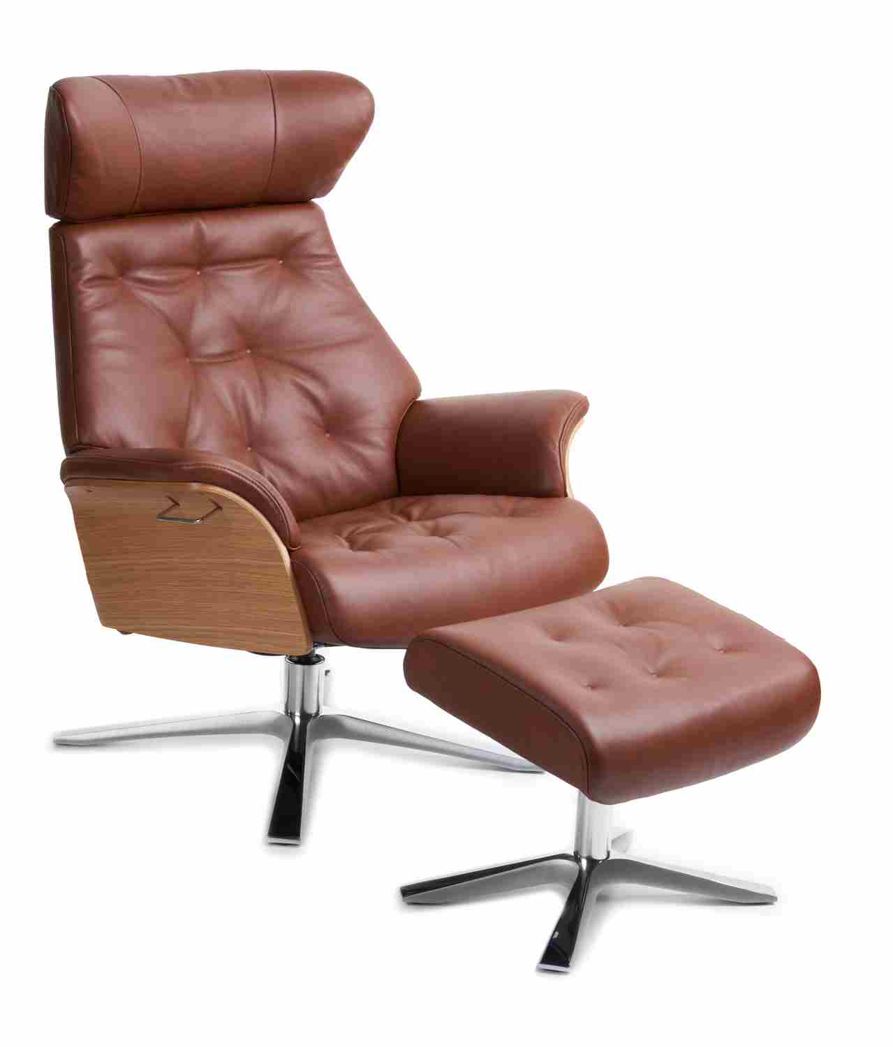 Air button stiched recliner armchair by Conform - Image 5