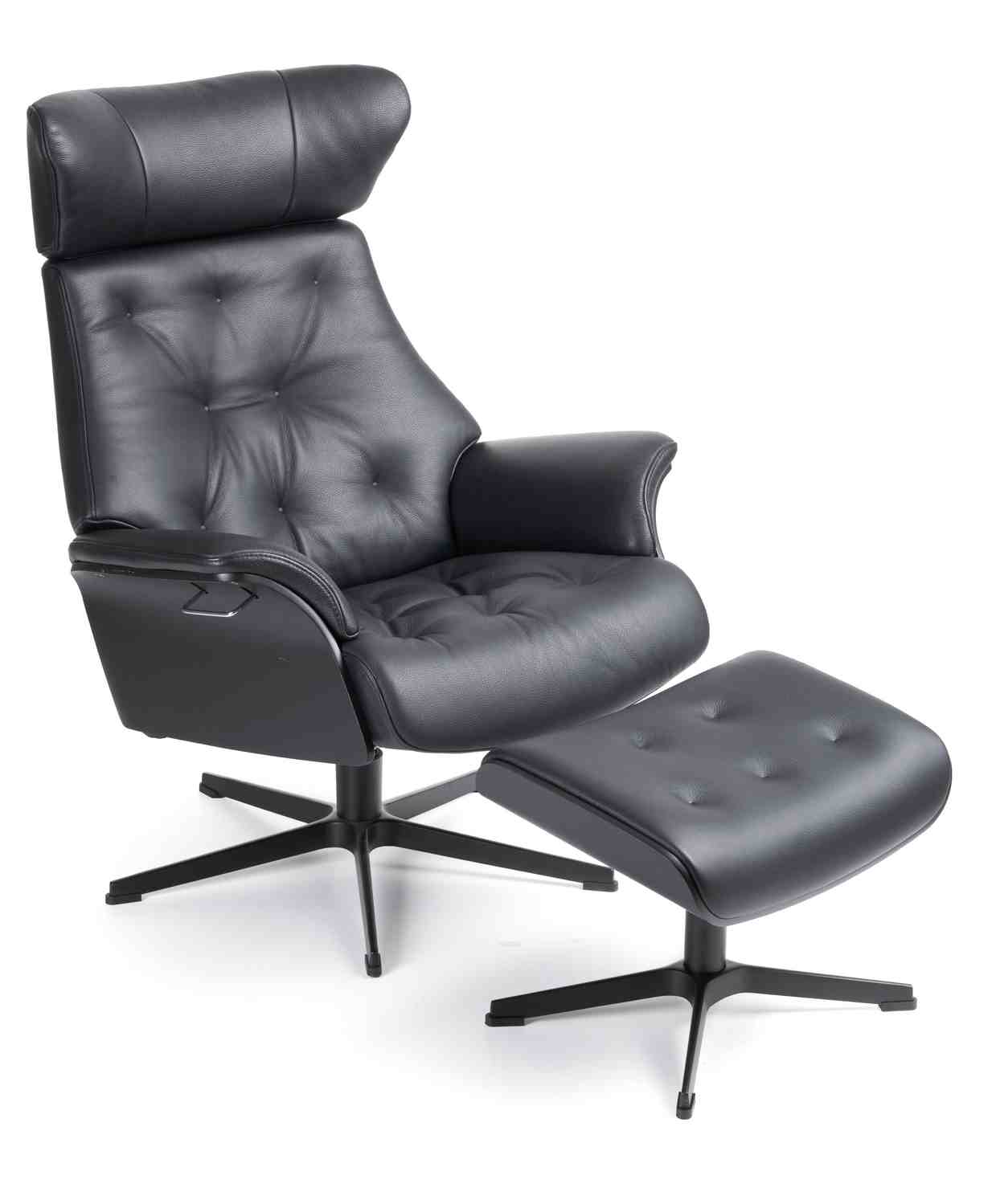 Air button stiched recliner armchair by Conform - Image 4