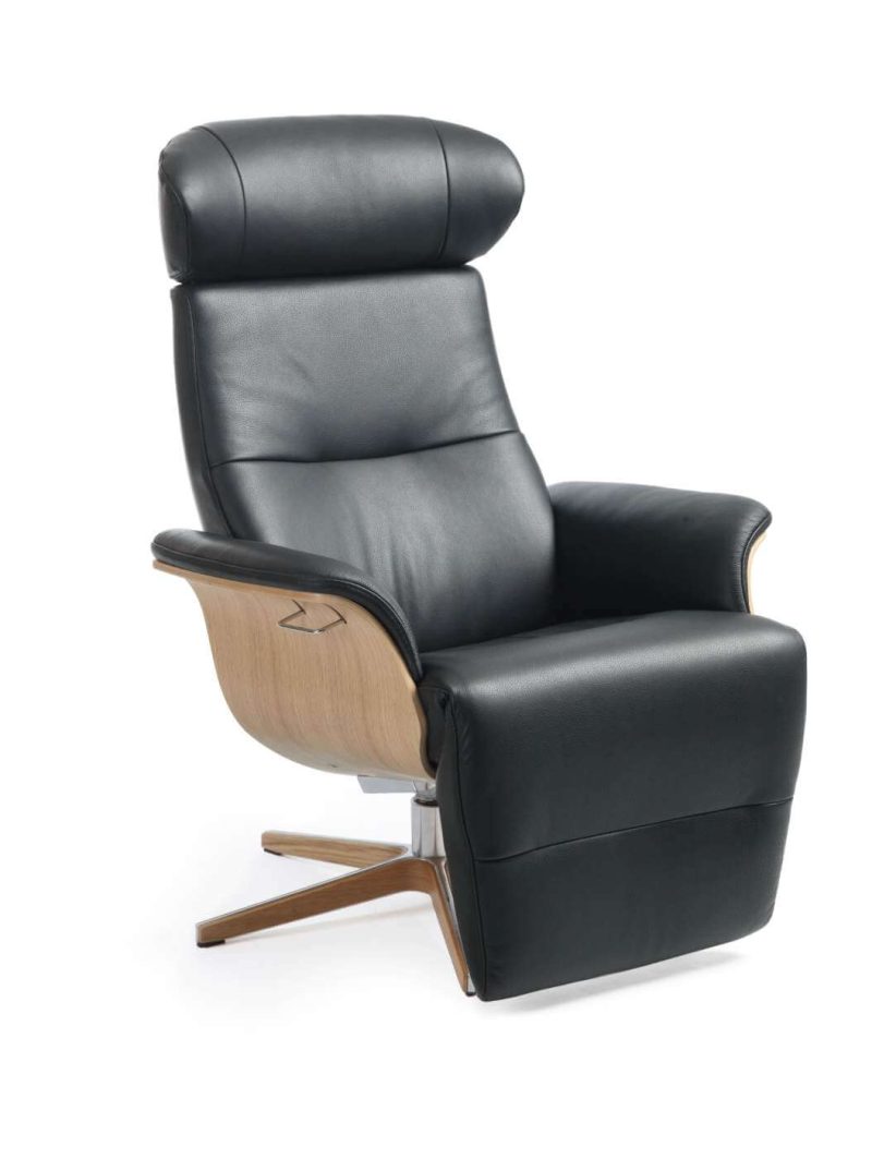 Timeout recliner armchair with footrest by Conform - Image 5