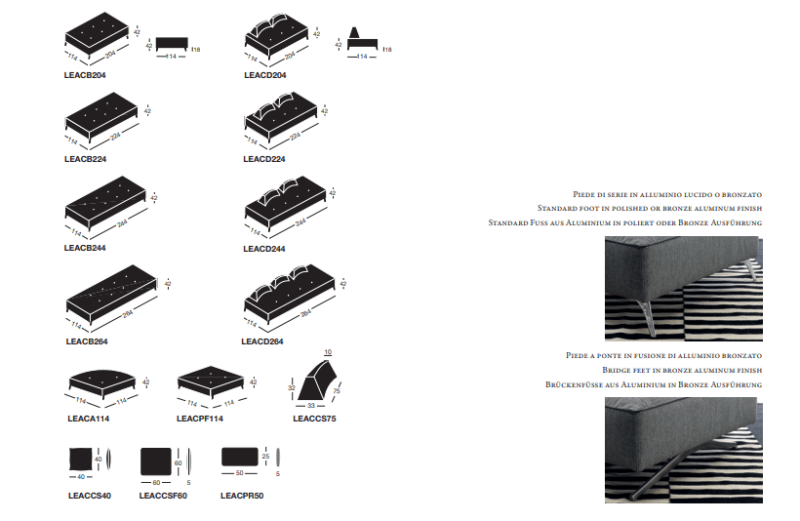Levante Air modular sofa - Image 5