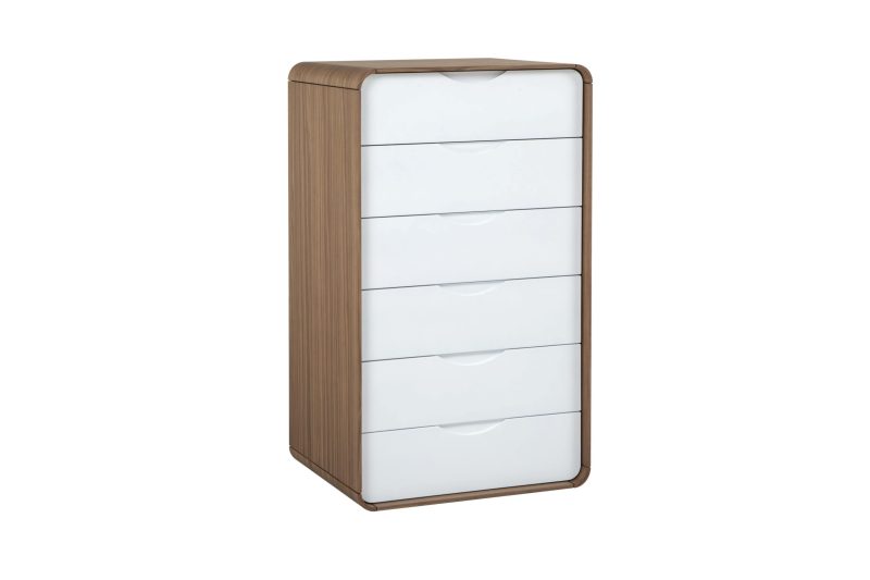 Opera 6 drawers chest low height by Tonincasa
