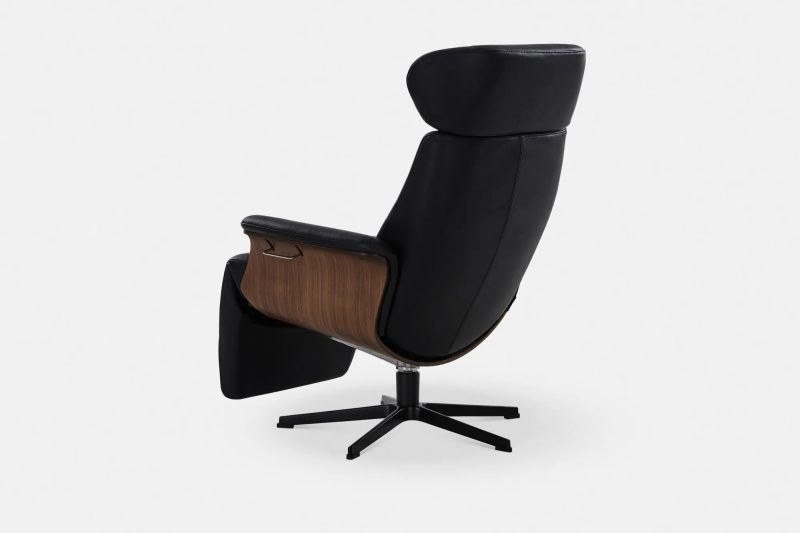 Timeout recliner armchair with footrest by Conform - Image 10