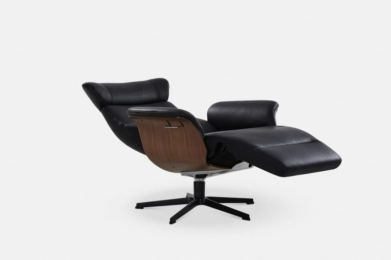 Timeout recliner armchair with footrest by Conform - Image 12