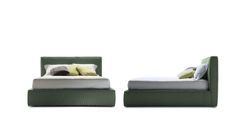 Cubic bed with fabric or leather - Image 5