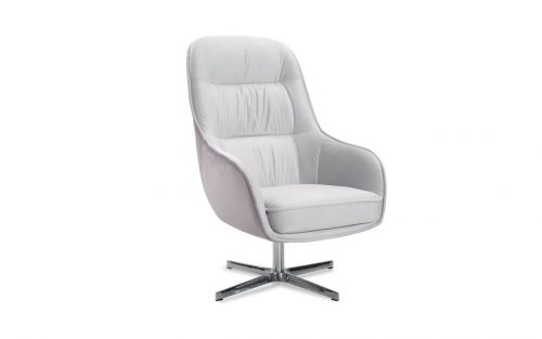 Dot swivel armchair
