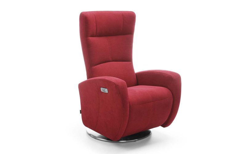 Inari swivel armchair with recliner