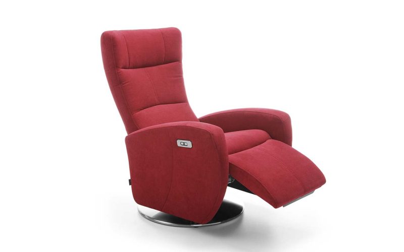 Inari swivel armchair with recliner - Image 3