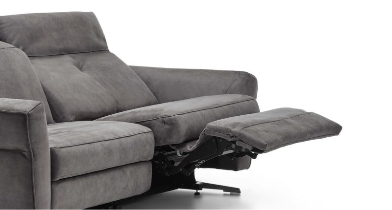 Tofane 3 seater leather sofa by Rom - Image 7