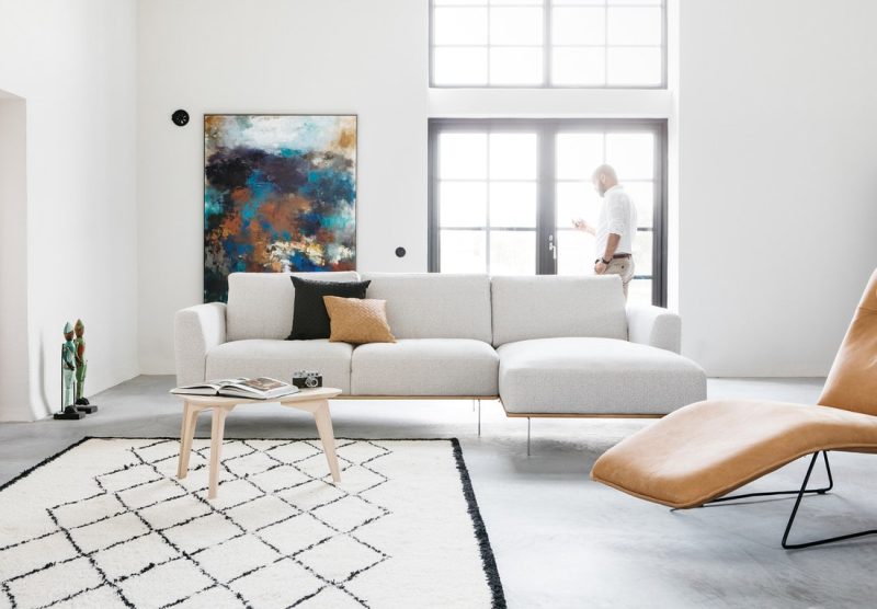 Noir modular sofa by Furninova