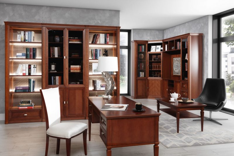 Monaco bookcase library