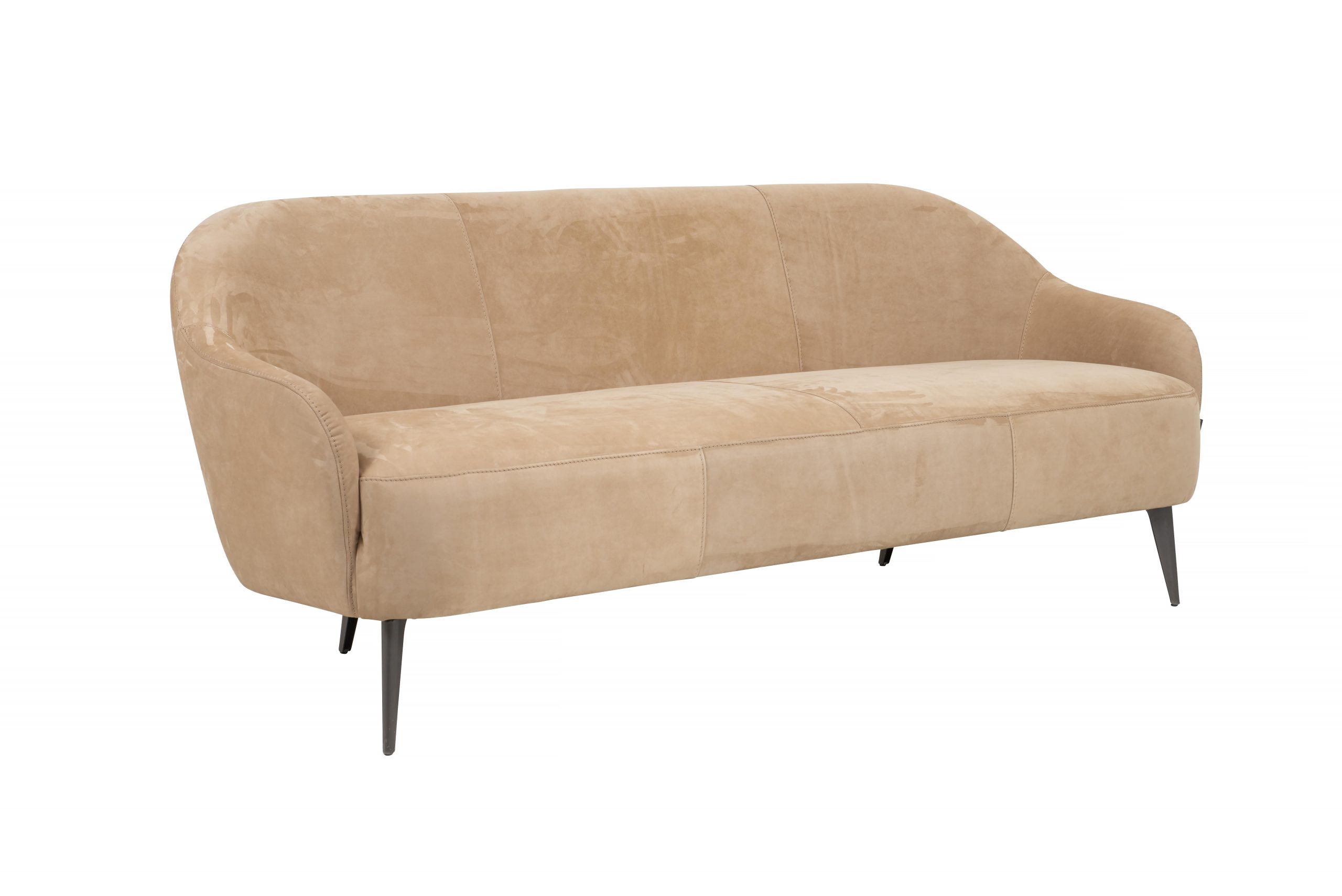 Paloma 3 seater leather sofa by Furninova - Image 3