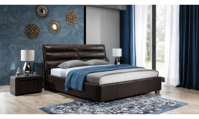Bergamo bed with storage box