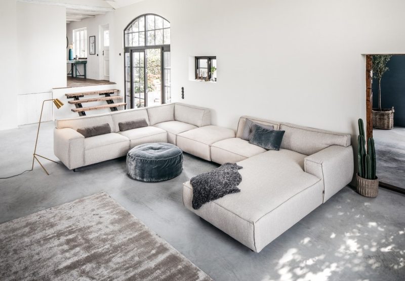 Vesta U shape modular sofa by Furninova - Image 2