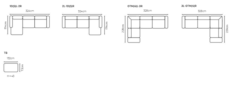 Dana corner sofa - Image 10
