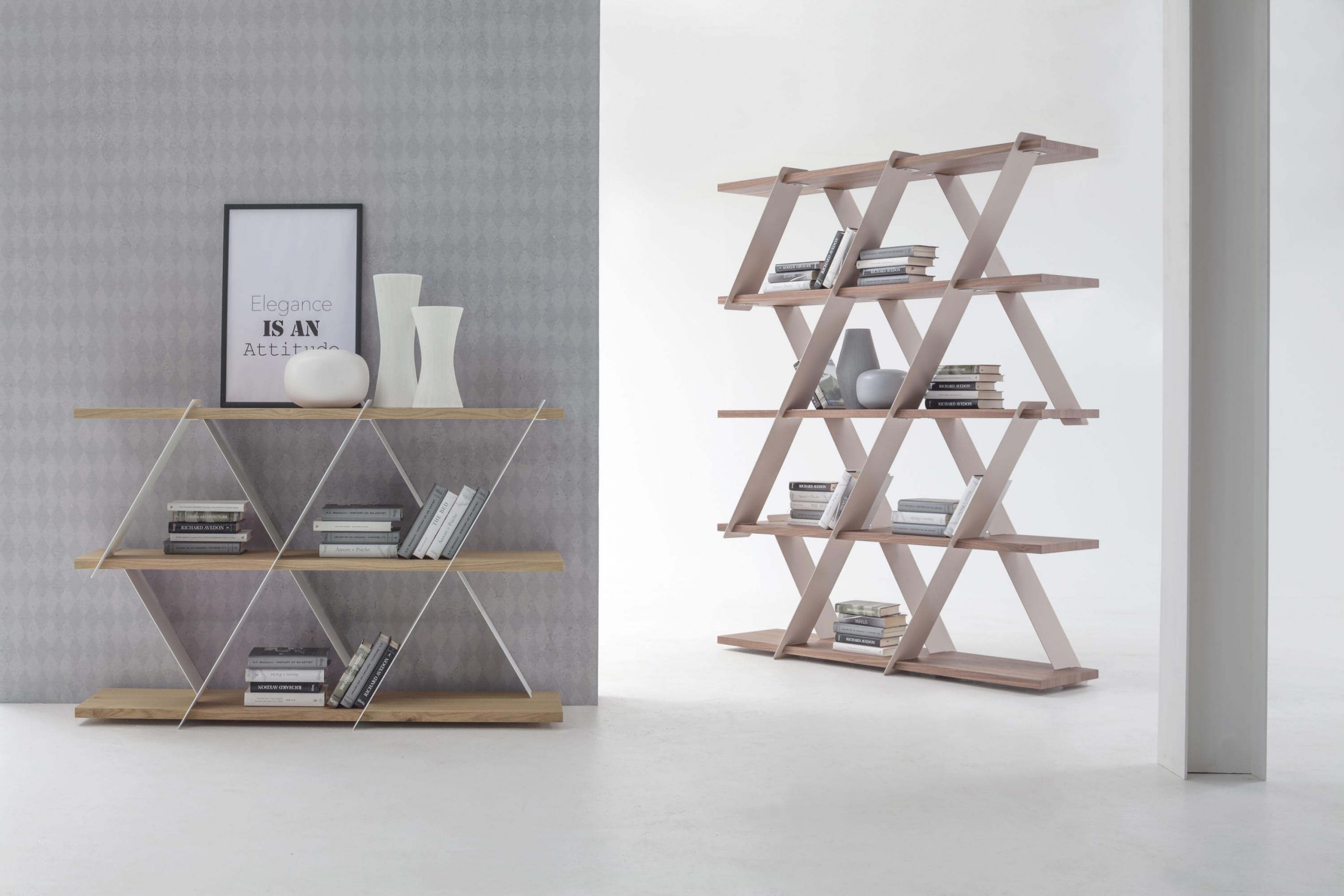 Castle bookcase by Tonincasa