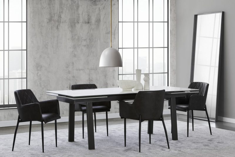Chevron dining table