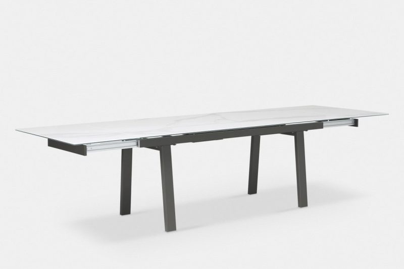 Chevron dining table - Image 4