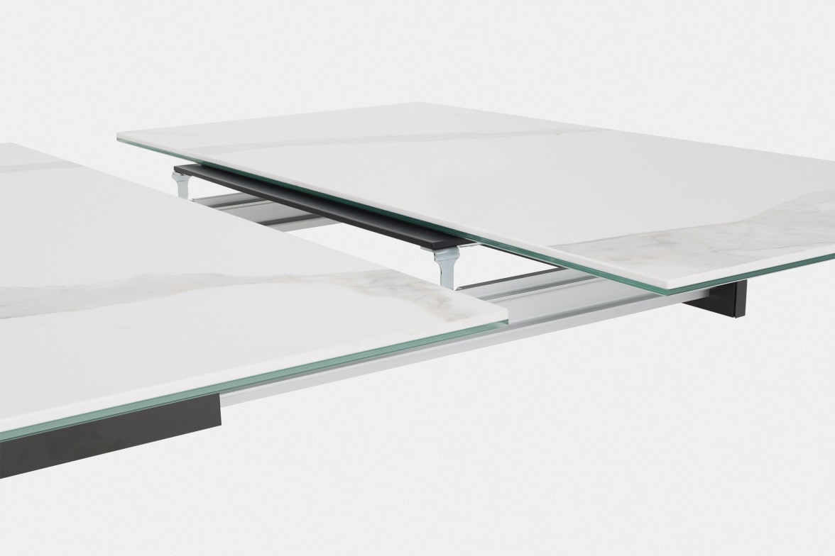 Chevron dining table - Image 5
