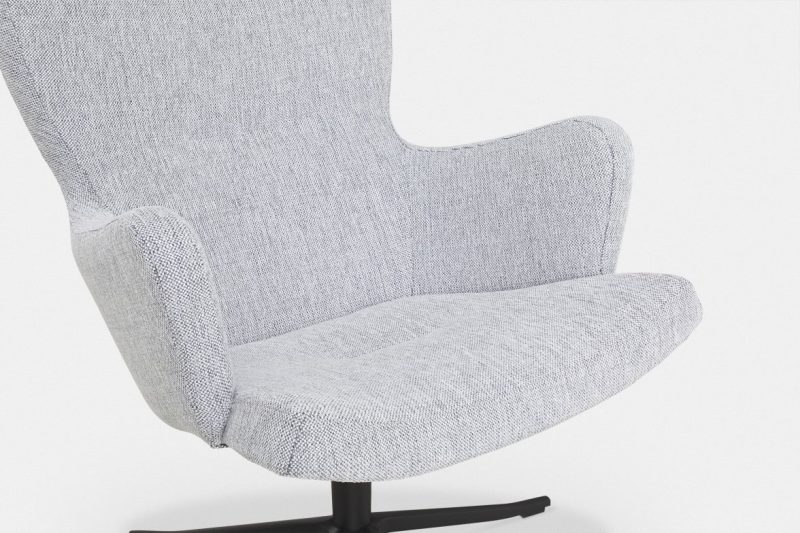 Gyro swivel armchair by Conform - Image 6