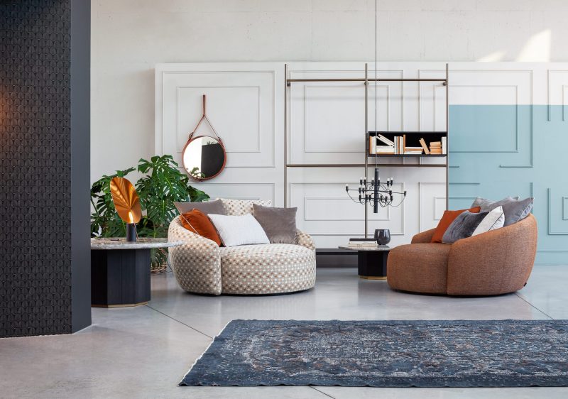 Globe armchair by Flexteam
