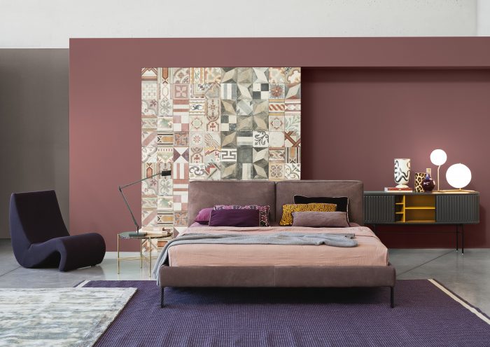 Slim 018 bed by Flexteam