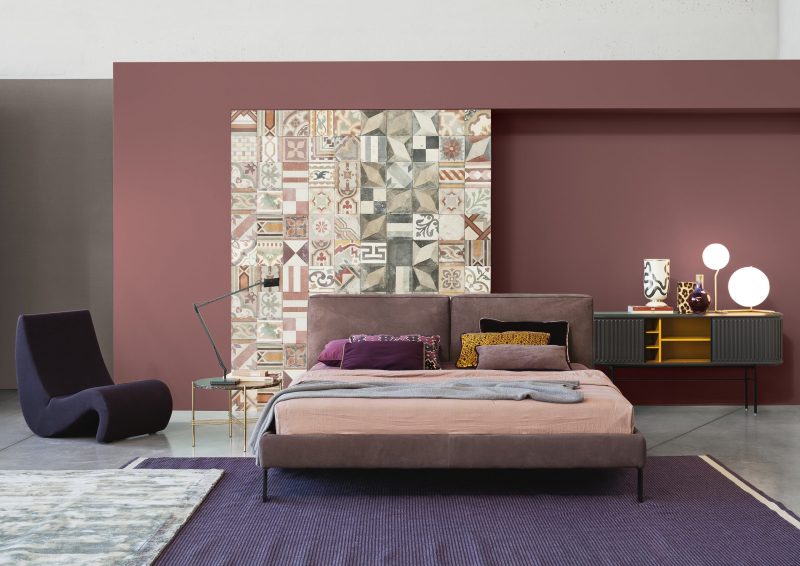Slim 018 bed by Flexteam
