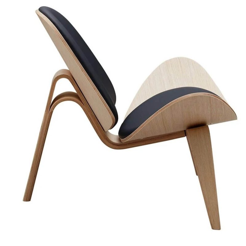 Chair with wooden legs WD-1350 by DUPEN - Image 4
