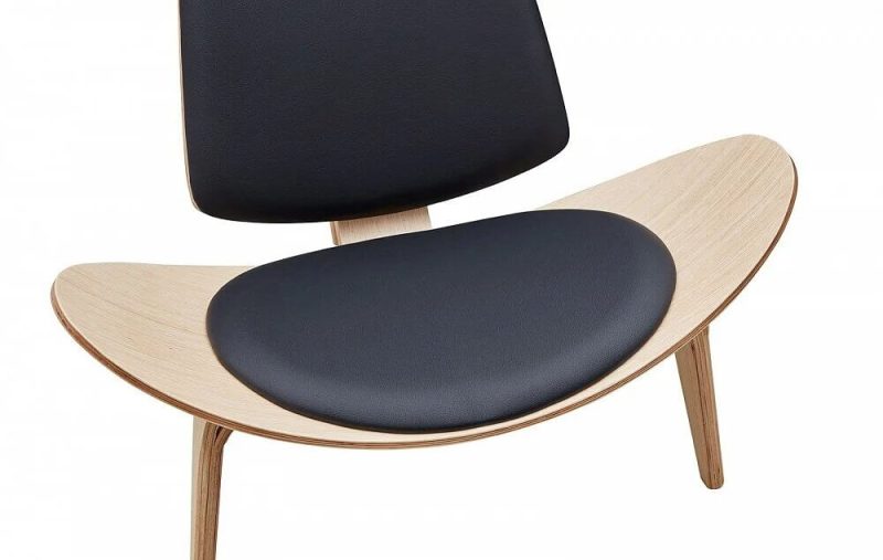 Chair with wooden legs WD-1350 by DUPEN - Image 6