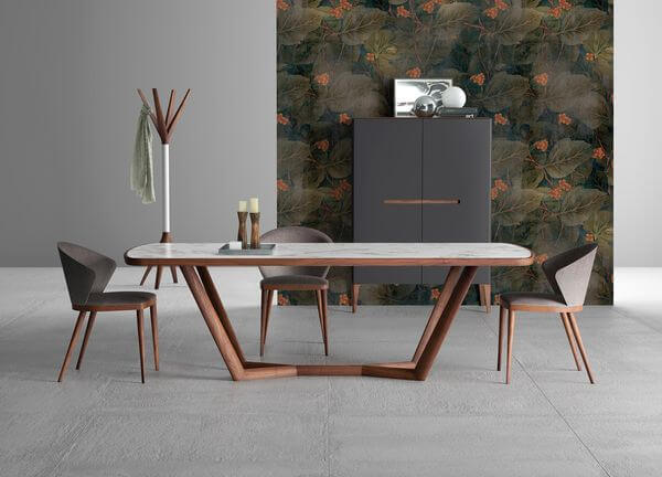 Giuli ceramic dining table by Oliver B - Image 3