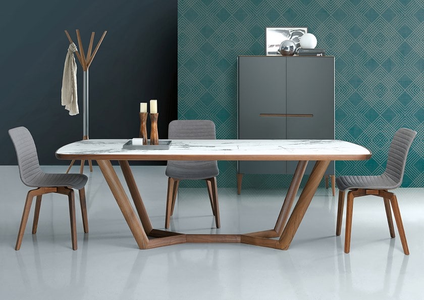 Giuli ceramic dining table by Oliver B - Image 2