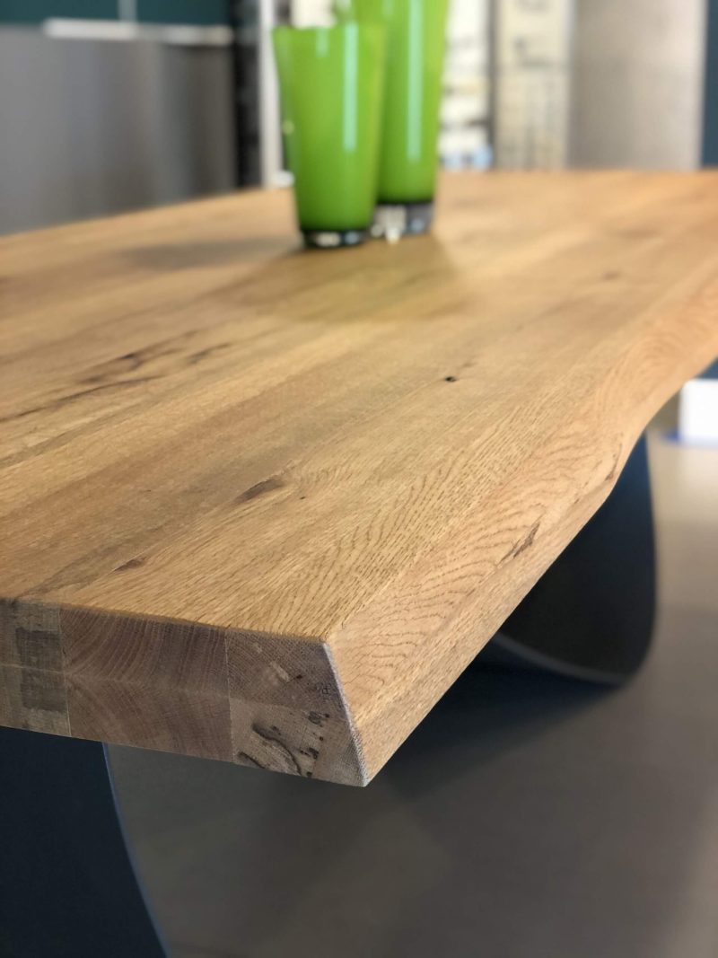Flex solid wild oak dining table by Oliver B - Image 2