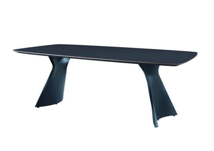 Manta ceramic dining table by Oliver B