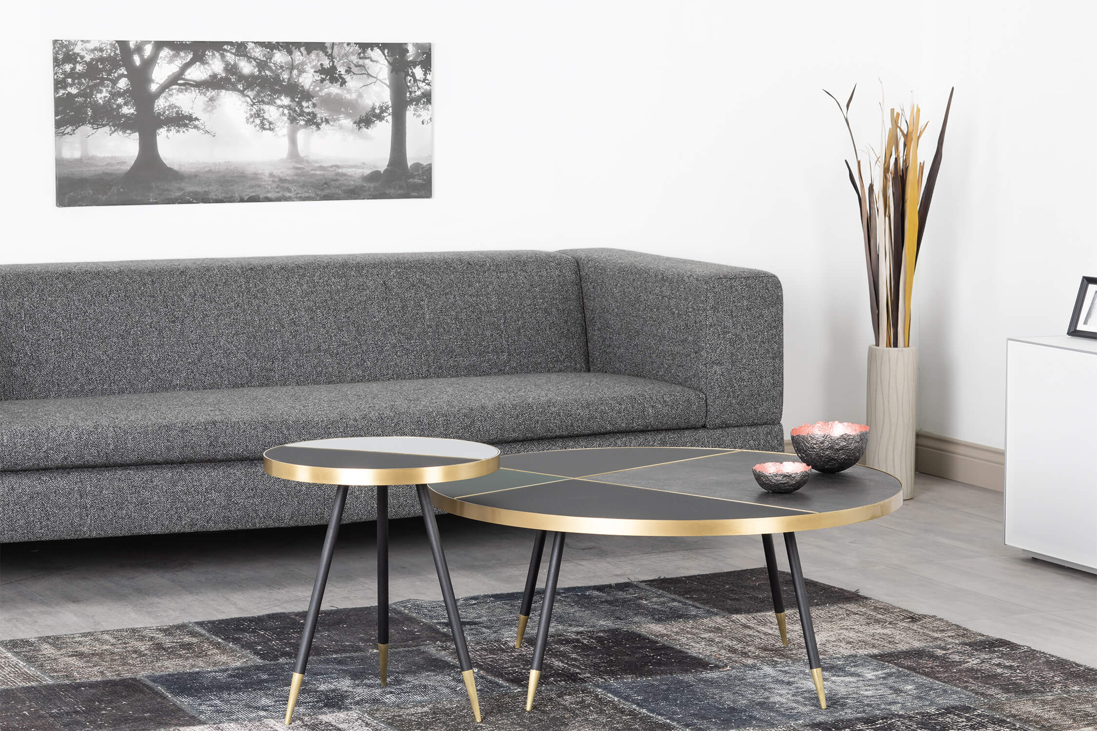 Boho coffee 2 table set - Image 4