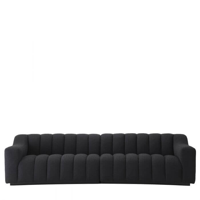 Kelly L curved sofa by Eichholtz - Image 3