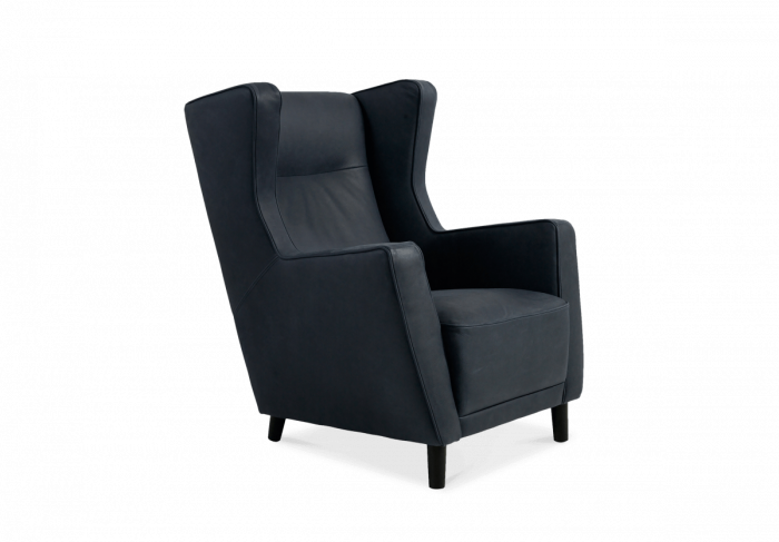Pierre leather armchair by Furninova