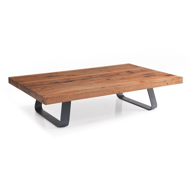 Runner solid wild oak coffee table by Oliver B