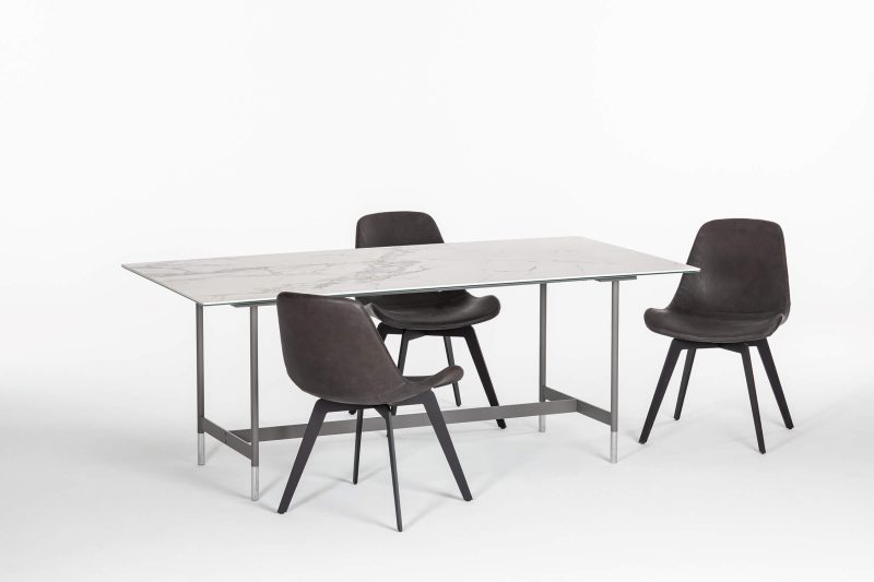 Shevron dining table TBL-4B