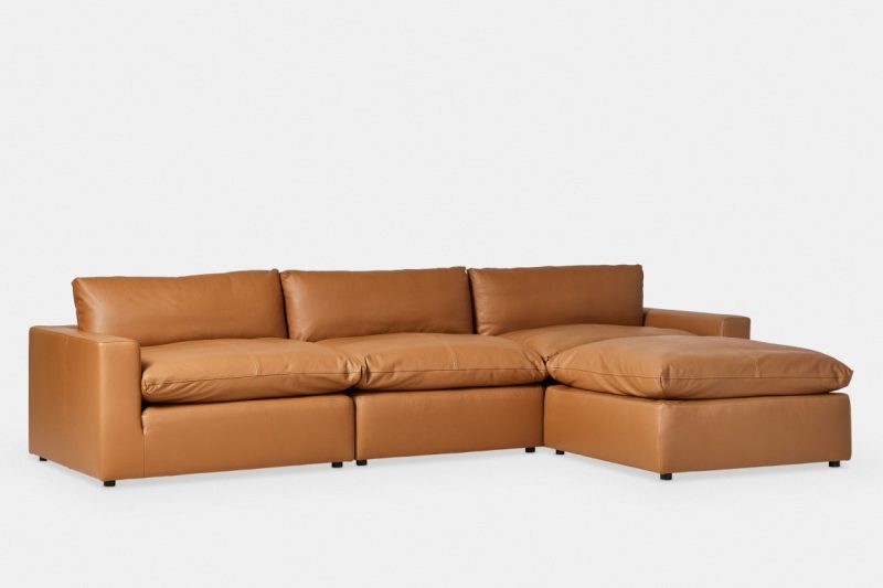 Moonlight leather sofa by Furninova - Image 3