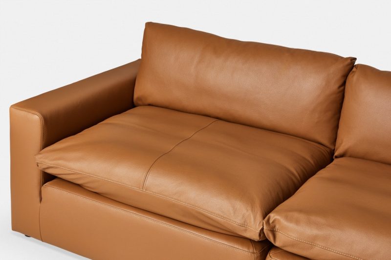 Moonlight leather sofa by Furninova - Image 7