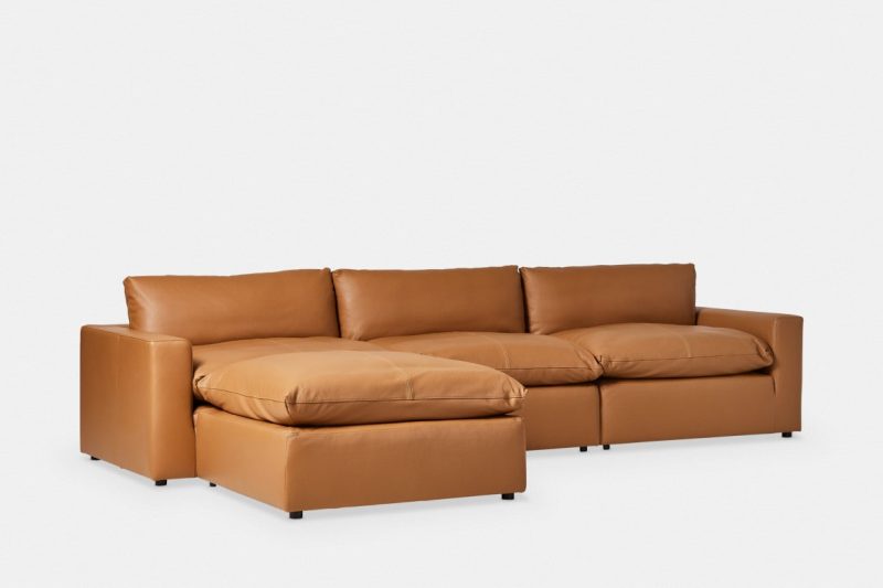 Moonlight leather sofa by Furninova - Image 5