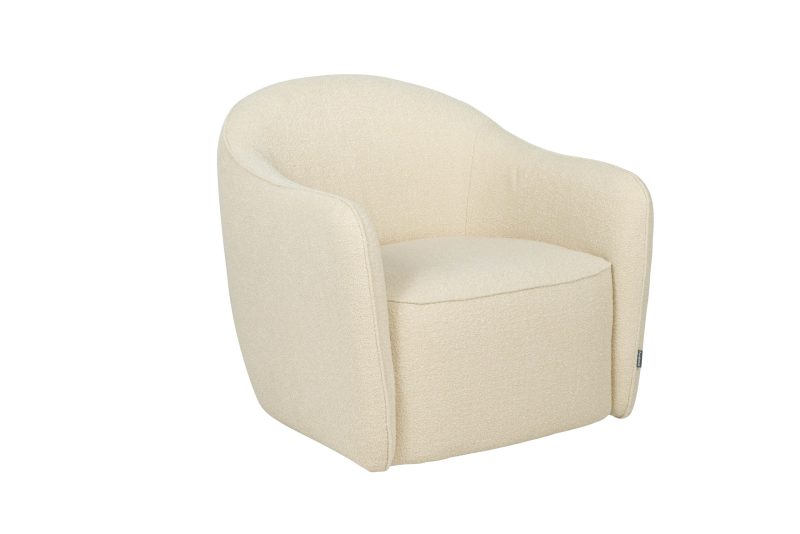 Beetle swivel armchair by Furninova - A category fabric
