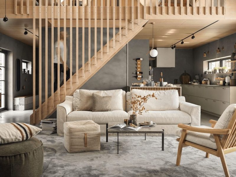 Grande bright sofa