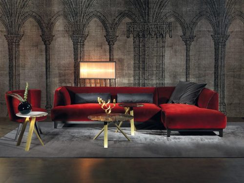 Greg velvet sofa by Borzalino